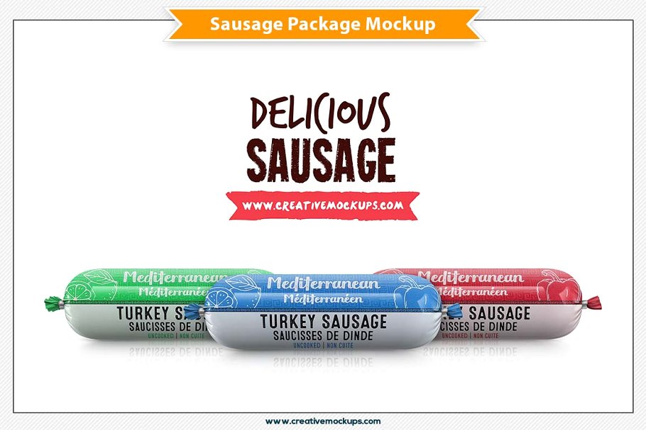 40+ Best Sausage Mockup Templates | Graphic Design Resources