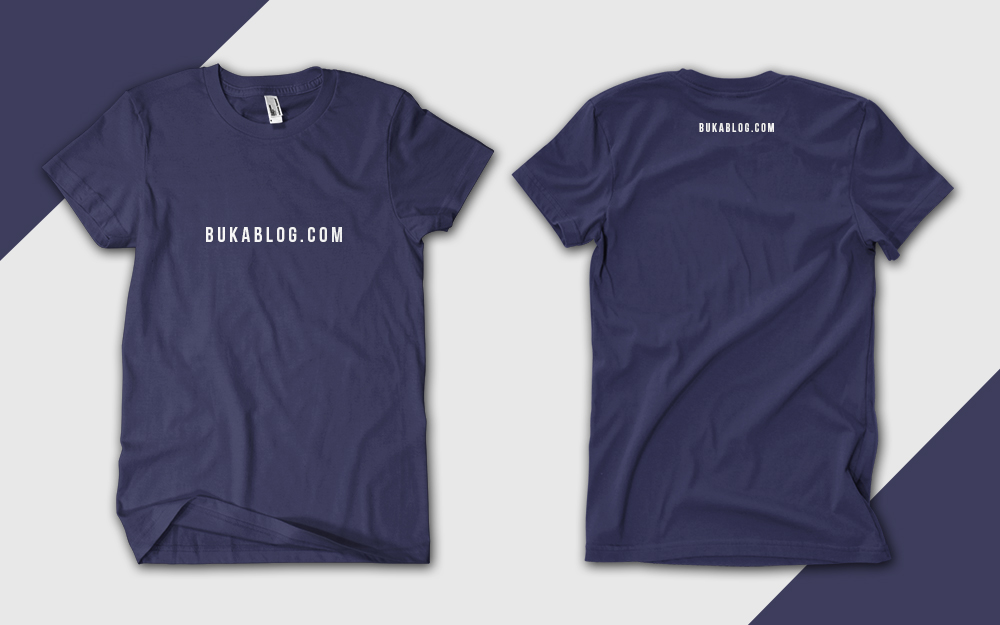 Download Mockup Baju Kaos GRATIS Depan Belakang ( PSD T