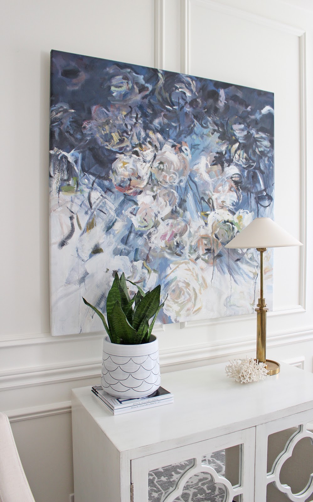 AM Dolce Vita New Abstract Flower Art By Celine Ziang