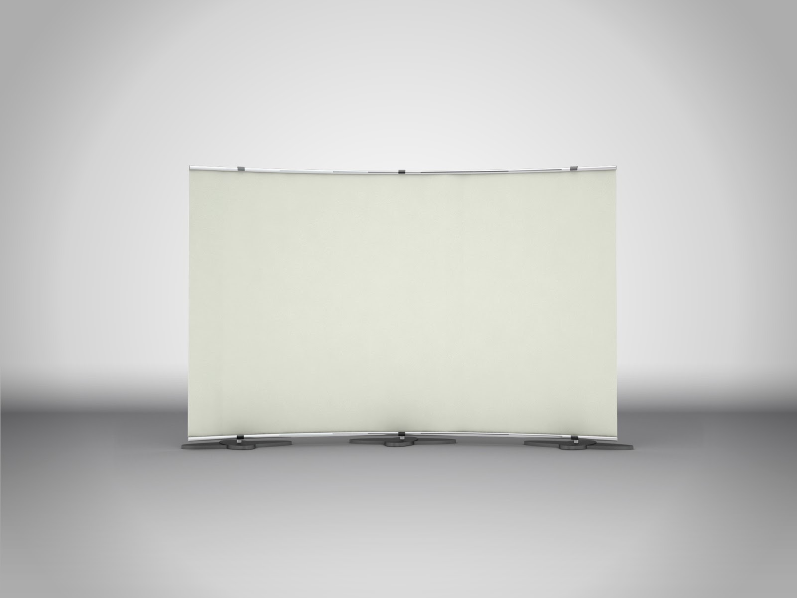 Largebannerstandsmockup Free Download Shutterstock