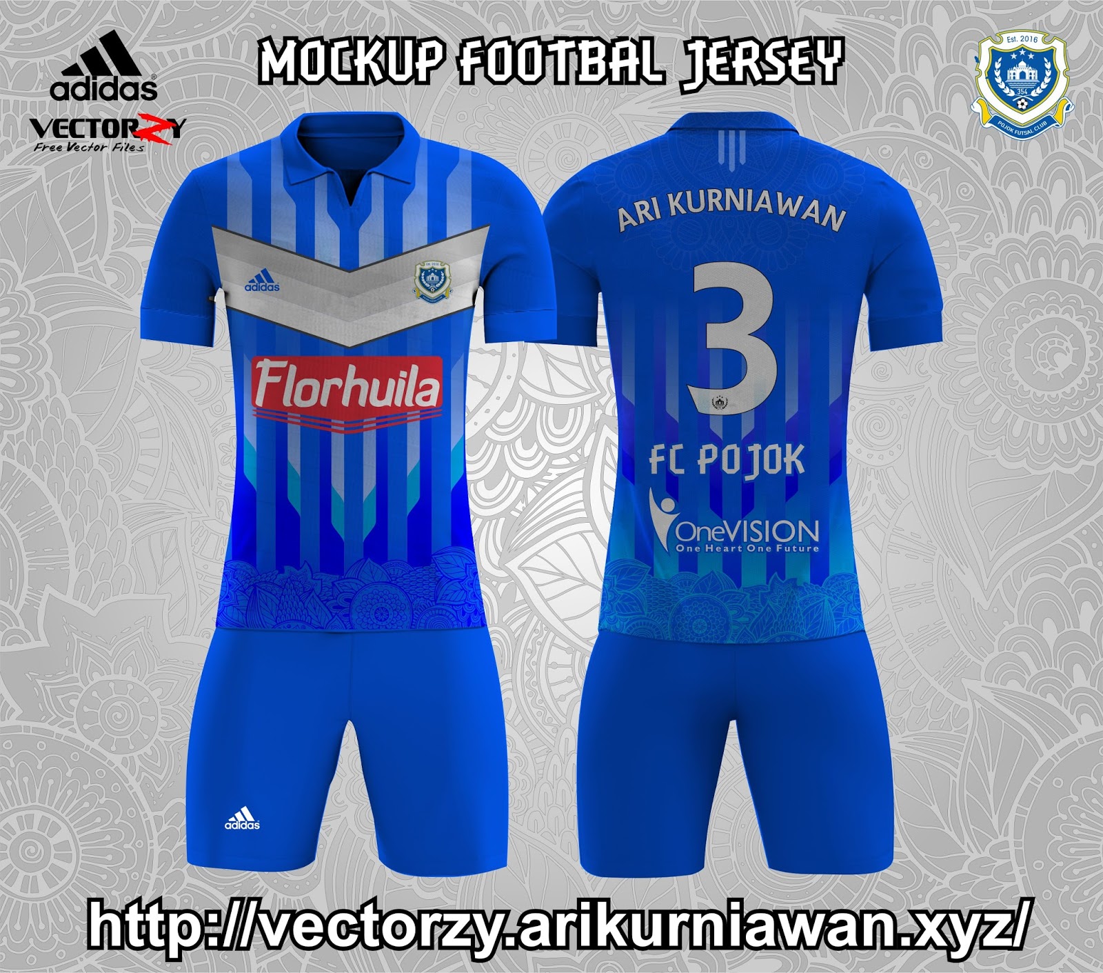 Download Mockup Jersey CorelDraw (CDR) Gratis Vectorzy