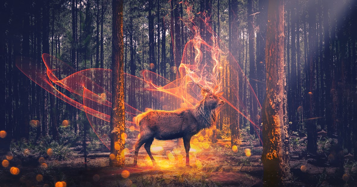 Fantasy Deer In BaponCreationz