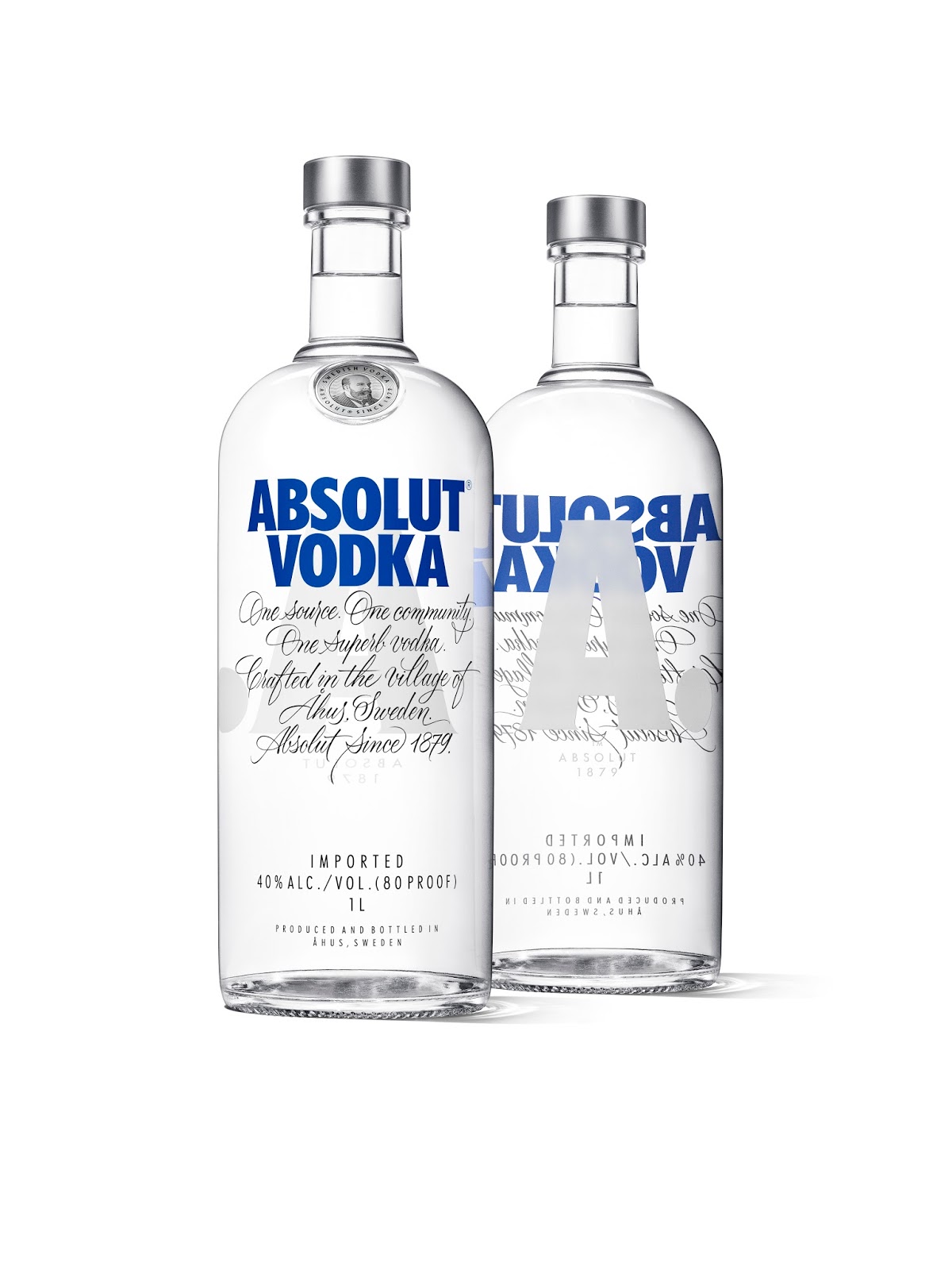 Absolut Redesigned Bottle on Packaging of the World