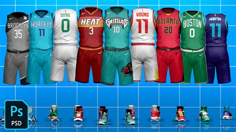 Basketball Jersey Mockup Template Free