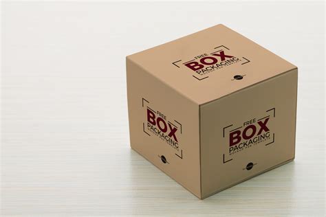 Mockup Box Packaging&nbsp;Free