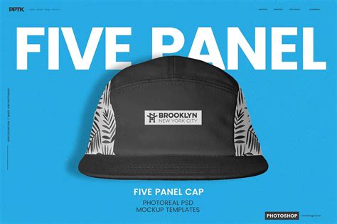 5 Panel Hat Mockup&nbsp;Free