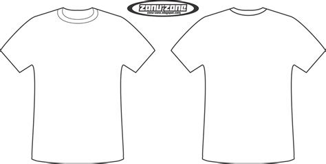Template Baju Photoshop Depan&nbsp;Belakang