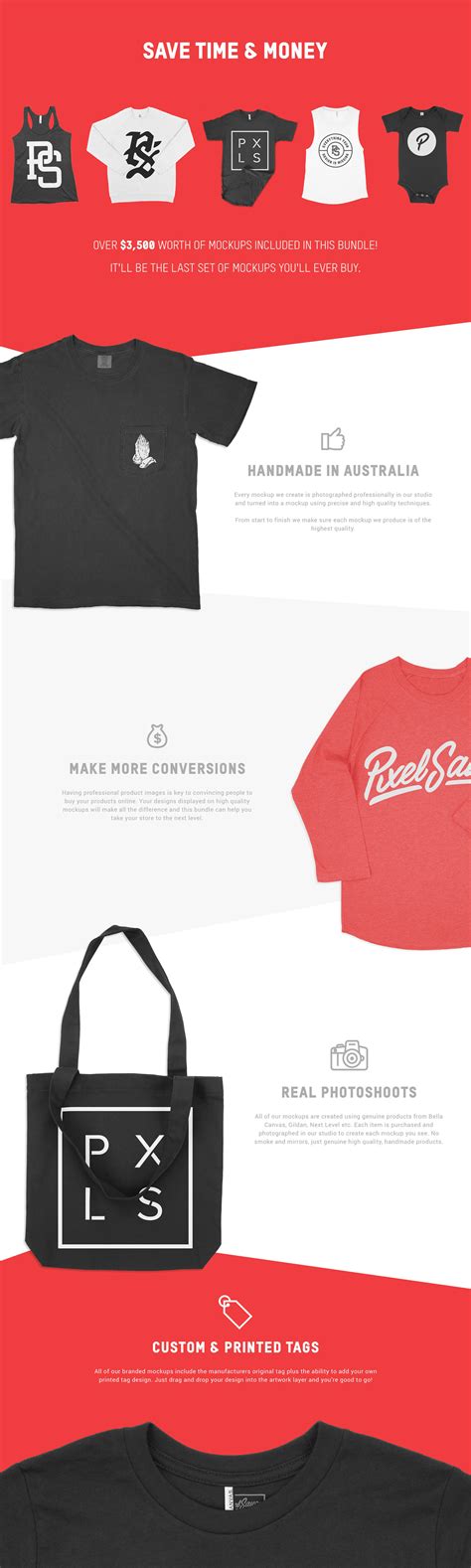 Clothing Mockup Bundle