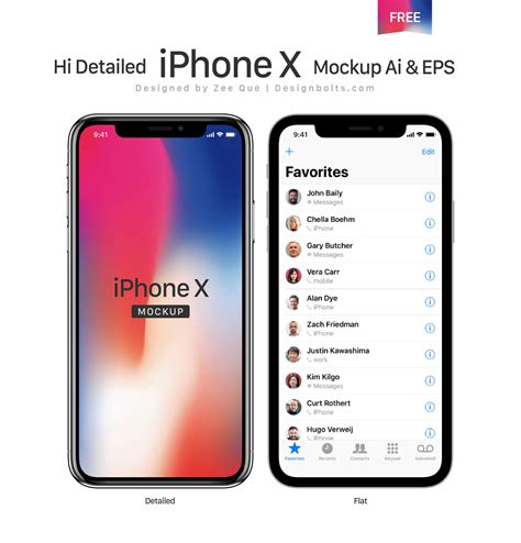 Mockup Iphone Apple
