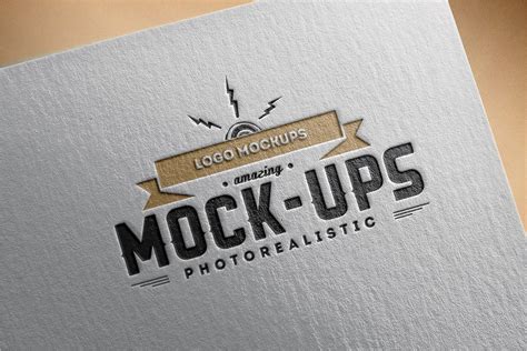 Logo Psd Mockup Free&nbsp;Download