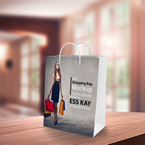 Mockup Psd Shopping
