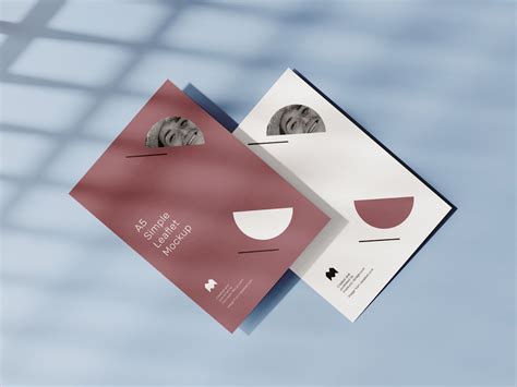 A5 Flyer Mockup Free&nbsp;Psd