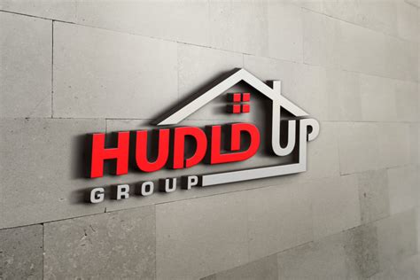 3D Wall Logo Mockup&nbsp;Psd