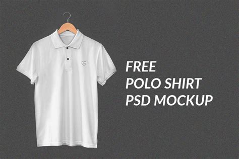 Polo Shirt Mockup Template Psd&nbsp;Free